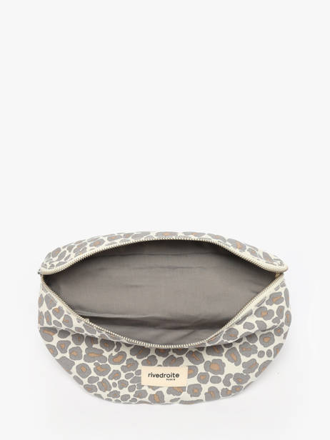 Le Sac Banane Custine Coton Recyclé Rivedroite Gris into the wild CUSTIINT vue secondaire 2