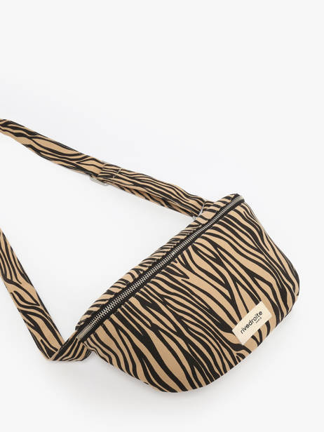 Le Sac Banane Custine Coton Recyclé Rivedroite Beige wild tribe CUSTIWIL vue secondaire 1