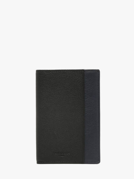 Portefeuille Cuir Hexagona Noir duo 687808