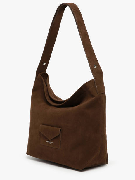 Sac Porté épaule Lancaster Marron suedine kba 62 vue secondaire 1