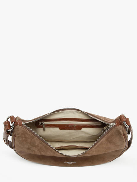 Sac Porté épaule Suede Cuir Lancaster Marron suede 82 vue secondaire 2