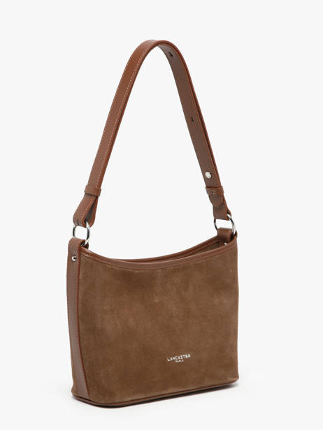 Sac Bandoulière Suede Cuir Lancaster Marron suede 80 vue secondaire 1