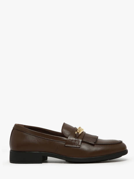 Mocassins En Cuir Tommy hilfiger Marron women 8971GV0