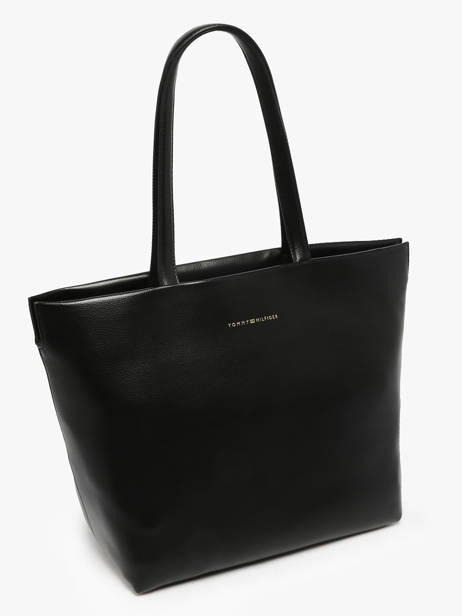Sac Porté épaule Th Logotape Polyester Tommy hilfiger Noir th logotape AW17693 vue secondaire 1