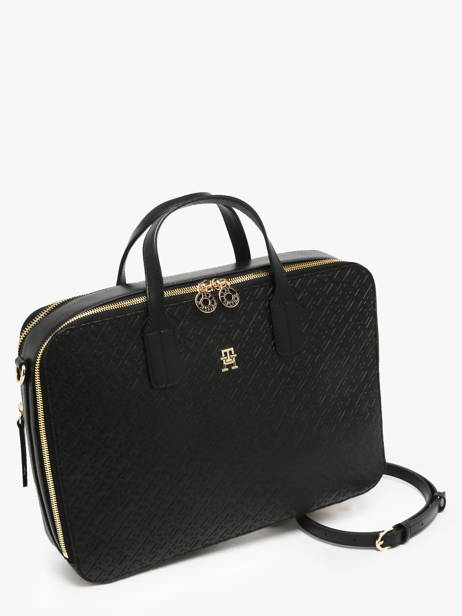 Porte Documents (main) Tommy hilfiger Noir th icon AW18003 vue secondaire 1