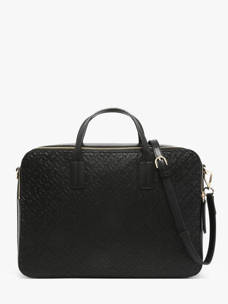 Porte Documents (main) Tommy hilfiger Noir th icon AW18003 vue secondaire 3