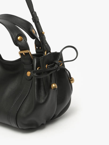 Sac Bandoulière Icone Cuir Gerard darel Noir icone DCS73410 vue secondaire 4
