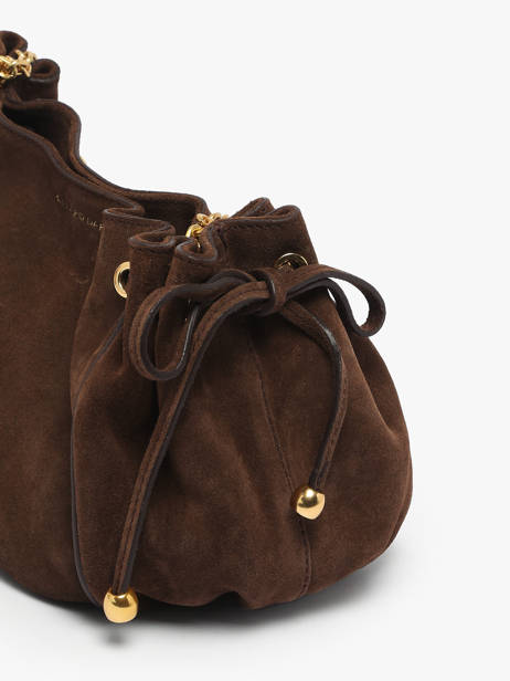 Sac Bandoulière Premium Cuir Gerard darel Marron premium DCS07400 vue secondaire 4