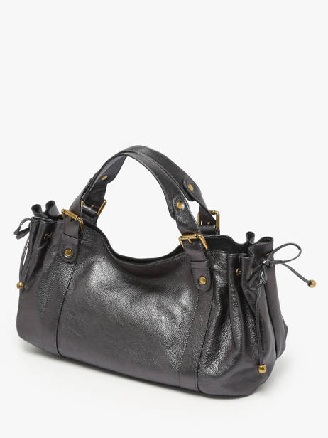 Sac Porté épaule Gun Metal Cuir Gerard darel Gris gun metal DCS01446 vue secondaire 1