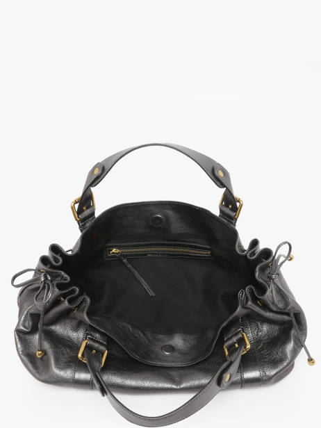 Sac Porté épaule Gun Metal Cuir Gerard darel Gris gun metal DCS01446 vue secondaire 2