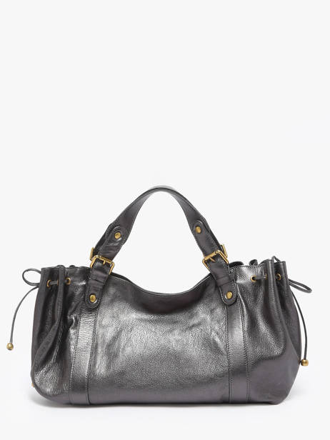 Sac Porté épaule Gun Metal Cuir Gerard darel Gris gun metal DCS01446 vue secondaire 3