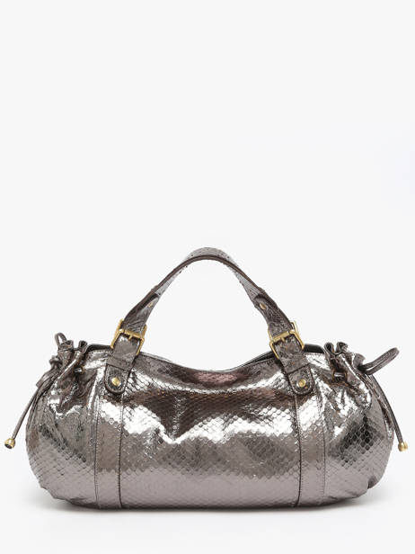 Sac Porté épaule Serpent Cuir Gerard darel Gris serpent DCS01472 vue secondaire 3