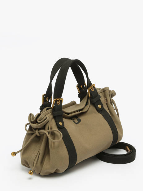 Sac Bandoulière Canvas Coton Gerard darel Vert canvas DCS67450 vue secondaire 1