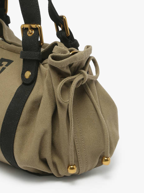 Sac Bandoulière Canvas Coton Gerard darel Vert canvas DCS67450 vue secondaire 4