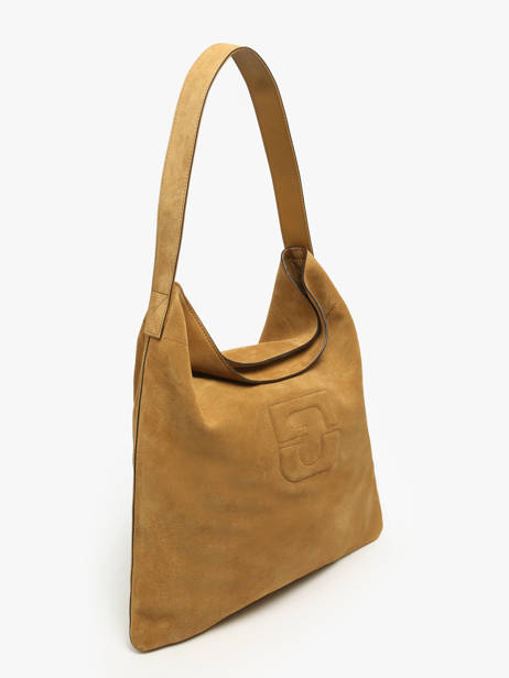 Sac Porté épaule Folk Lady Cuir Gerard darel Jaune folk lady DCS72407 vue secondaire 1