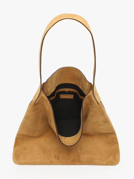 Sac Porté épaule Folk Lady Cuir Gerard darel Jaune folk lady DCS72407 vue secondaire 2