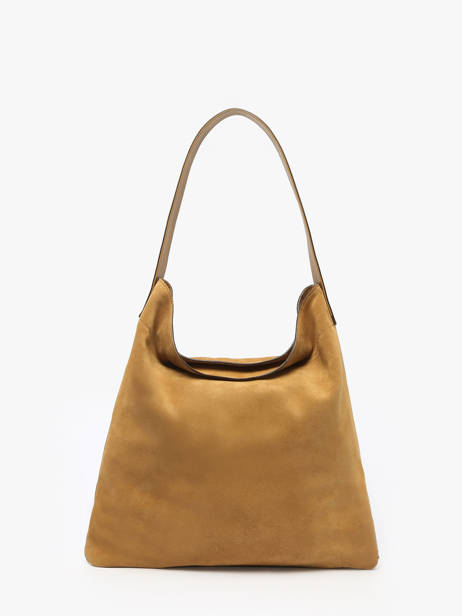 Sac Porté épaule Folk Lady Cuir Gerard darel Jaune folk lady DCS72407 vue secondaire 3