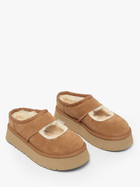 Chaussures Derbies En Cuir Ugg Marron women 1167612 vue secondaire 1