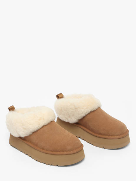 Bottines Plateforme En Cuir Ugg Marron women 1171393 vue secondaire 1