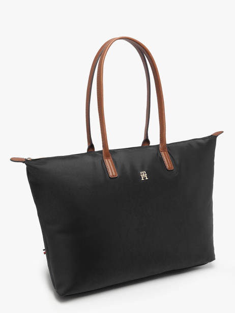 Sac Porté épaule Popette Nylon Tommy hilfiger Noir popette AW17996 vue secondaire 1