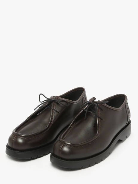 Chaussures Derbies En Cuir Kleman Marron men PADROR vue secondaire 1