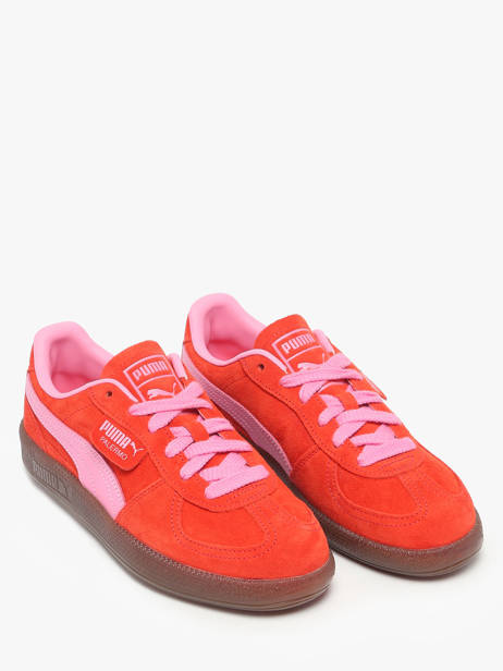 Sneakers En Cuir Puma Rouge women 39646372 vue secondaire 1
