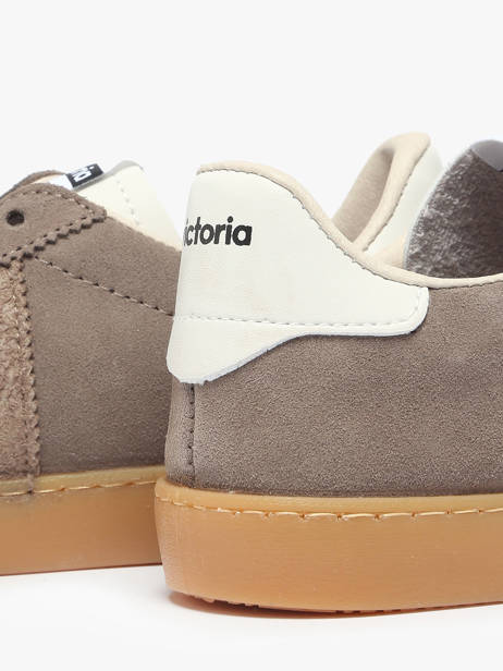 Sneakers Berlin En Cuir Victoria Marron women 1126229 vue secondaire 2
