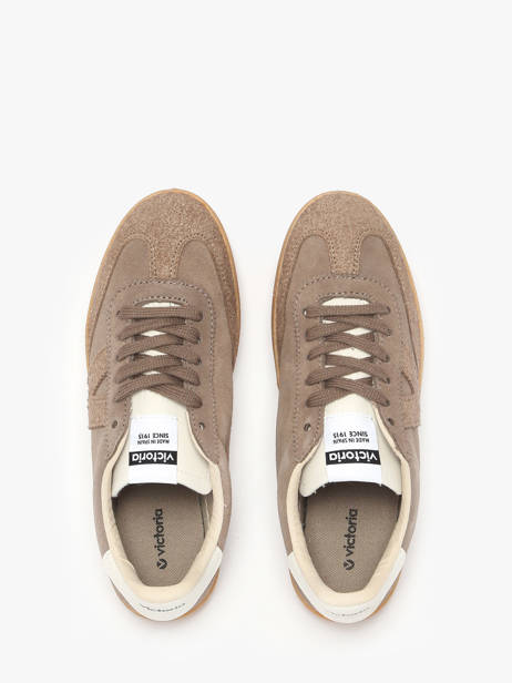 Sneakers Berlin En Cuir Victoria Marron women 1126229 vue secondaire 3