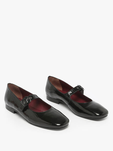 Ballerines En Cuir Aliwell Noir women A2717 vue secondaire 1