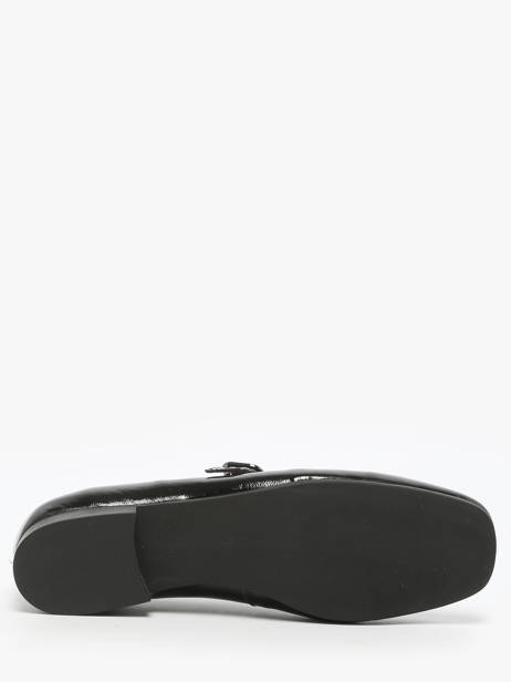 Ballerines En Cuir Aliwell Noir women A2717 vue secondaire 4