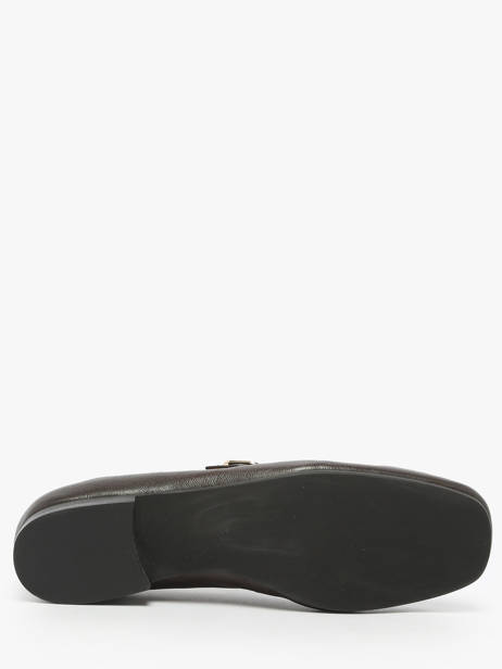 Ballerines En Cuir Aliwell Marron women A2715 vue secondaire 4