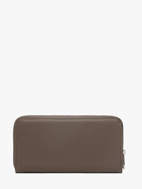 Portefeuille Classic Miniprix Beige grained H1689 vue secondaire 3