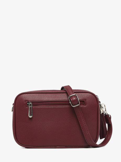 Sac Bandouliere Grained Miniprix Rouge grained F8035 vue secondaire 2