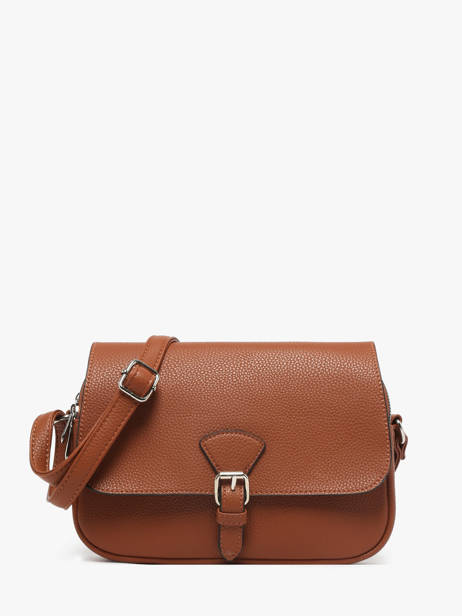 Sac Bandoulière Grained Miniprix Marron grained F3601