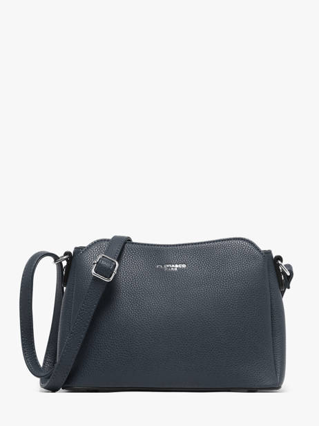 Sac Bandoulière Grained Miniprix Bleu grained F2516 vue secondaire 1