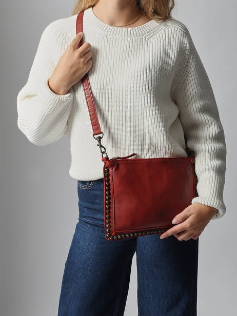 Leather Crossbody Bag Heritage Biba Brown heritage POR2L other view 1