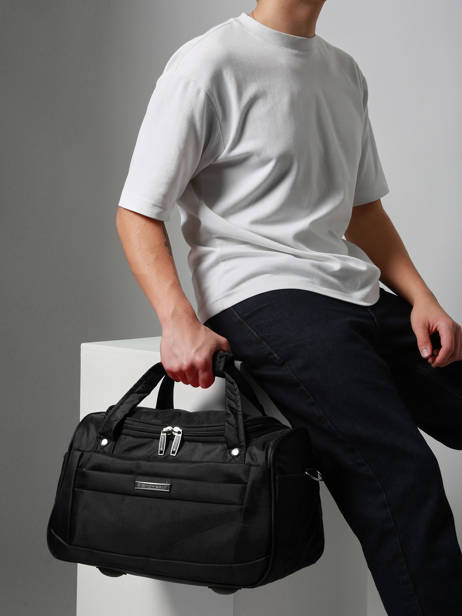 Cabin Duffle Bag Travel Snowball Black travel 23740 other view 1