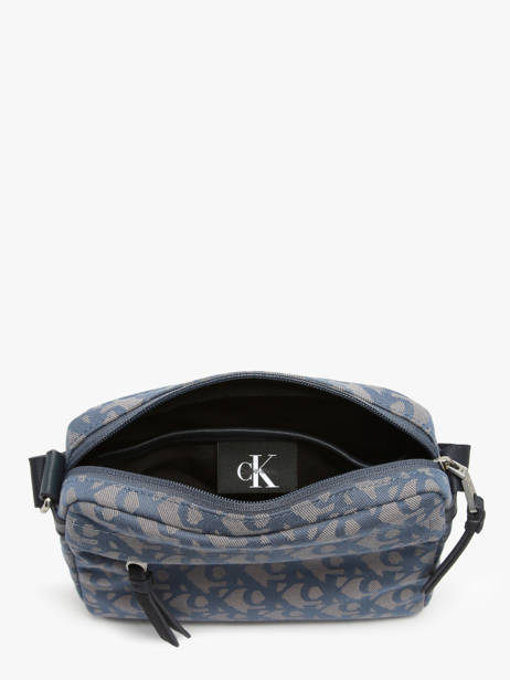 Shoulder Bag Unstructured Recycled Polyester Calvin klein jeans Blue unstructured 4G3175G other view 3