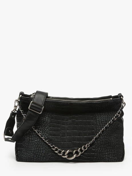 Crossbody Bag Vintage Leather Mila louise Black vintage 3822KRC