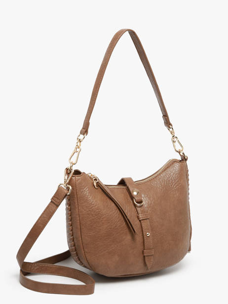 Sac Porté épaule Bride Lulu castagnette Marron bride ZAYDEN vue secondaire 2