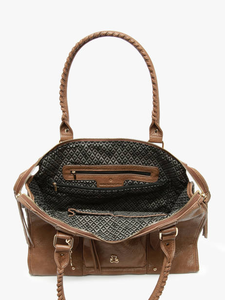 Sac Porté épaule Bride Lulu castagnette Marron bride ZAVIER vue secondaire 3