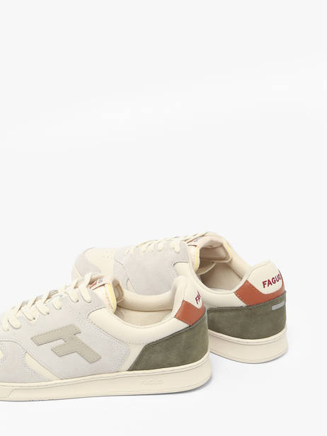 Sneakers In Leather Faguo Beige men 25CG3206 other view 2