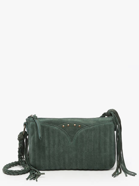 Shoulder Bag Jane Leather Pieces Green jane 17160059