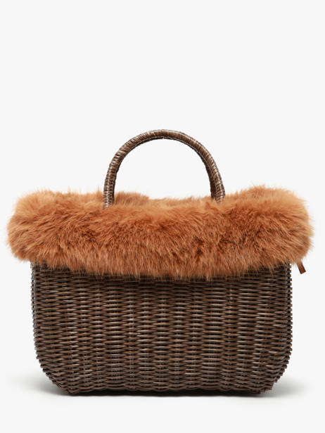 Shopping Bag Doudou Le voyage en panier Brown doudou L other view 4