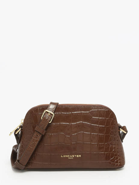 Shoulder Bag Exo Leather Lancaster Brown exo 113