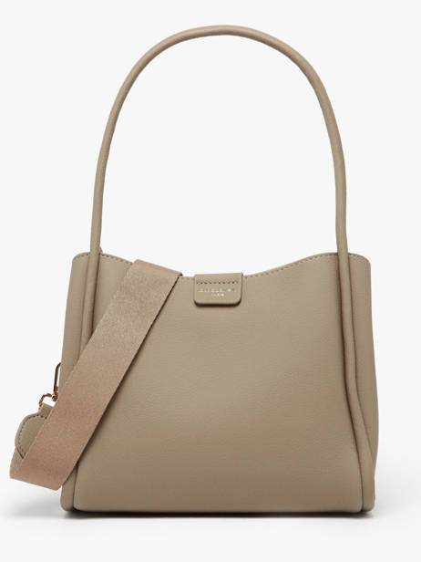 Sac Porté épaule Alpes David jones Beige alpes 1