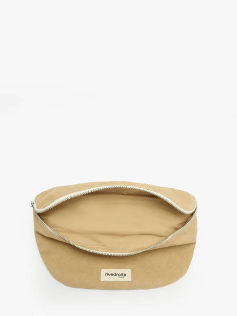 Le Sac Banane Custine Coton Recyclé Rivedroite Beige timeless CUSTITIM vue secondaire 3