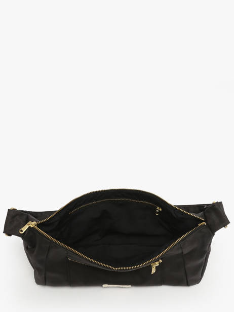 Shoulder Bag Charlito Waxed Cotton Rivedroite Black waxed CHARIWAX other view 3