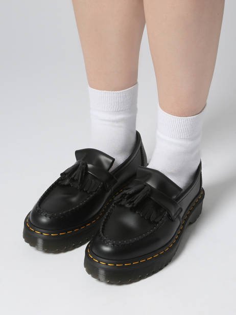 Moccasins Adrian Bew Black In Leather Dr martens Black women 26957001 other view 1