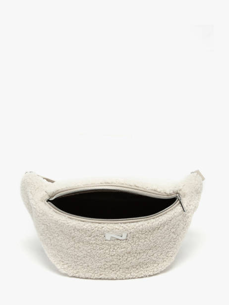 Sac Banane Derby Winter Mouton Et Cuir Nathan baume Beige n city S vue secondaire 4